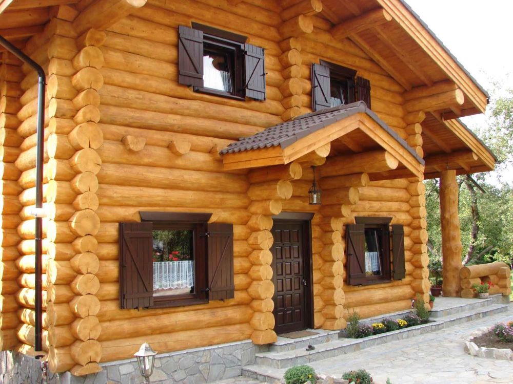 дом из рубленного бревна